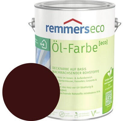 Remmers eco Öl-Farbe 0,75 l Rotbraun