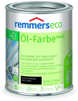Remmers eco Öl-Farbe 0,75 l Tiefschwarz