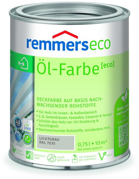 Remmers eco Öl-Farbe 0,75 l Lichtgrau