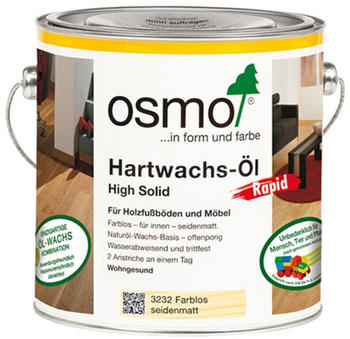 Osmo Hartwachs-Öl Rapid seidenmatt (25 l)