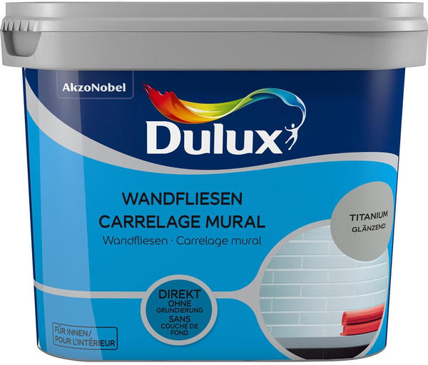 Dulux Fresh Up Wandfliesen 0,75 l Titanium glänzend