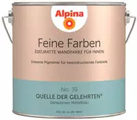 Alpina Feine Farben &ndash; No. 39 Quelle der Gelehrten&reg; &ndash; edelmatte Innenfarbe -