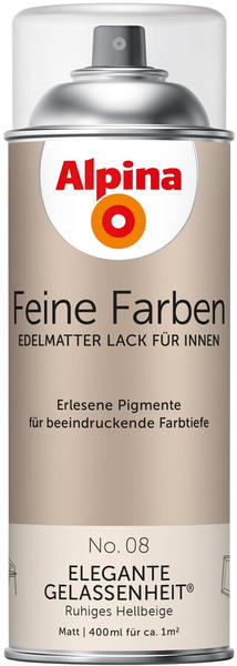 Alpina Farben Feine Farben Sprühlack No 08 Elegante Gelassenhheit 400 ml