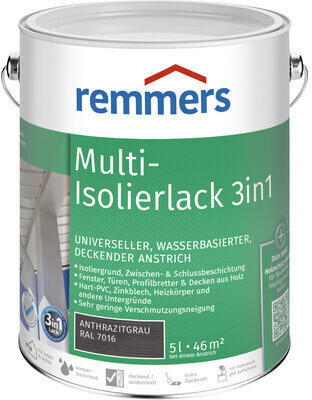Remmers Multi Isolierlack 3in1 anthrazitgrau 5l
