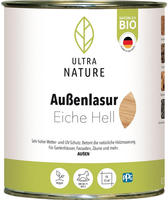 Ultra Nature Au&szlig;enlasur 750 Ml Eiche Hell Holzlasur