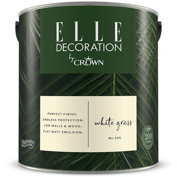 Elle Decoration by Crown White Grass No.305 2,5l