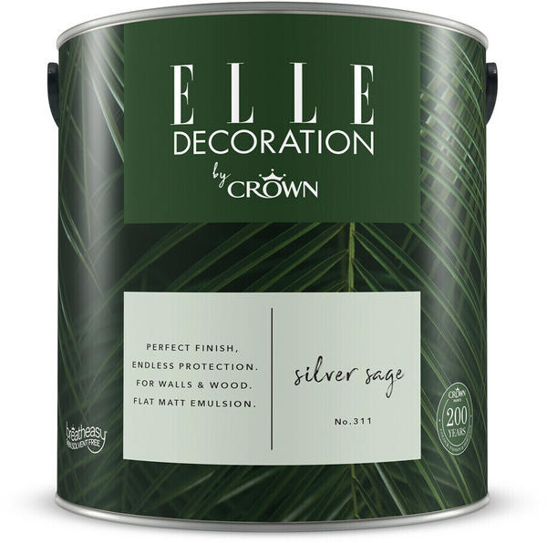 Elle Decoration by Crown Silver Sage No.311 2,5l