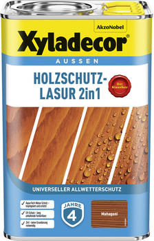 Xyladecor Holzschutz-Lasur 2in1 Mahagoni 4l