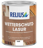 Relius Wetterschutzlasur Gr&ouml;&szlig;e 0,75 LTR, Farbe teak