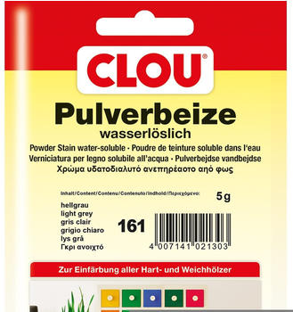 Clou CLOU Beize in Pulver 12 g hellgrau