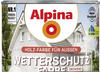 Alpina Wetterschutzfarbe deckend 0,75 L weiß GLO765153005