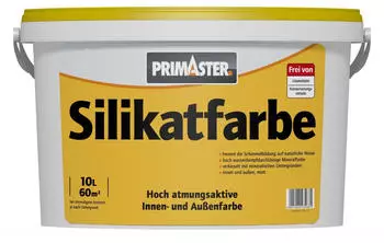 PRIMASTER Silikatfarbe 10 l weiß