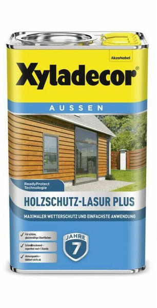 Xyladecor Holzschutz-Lasur Plus 2,5l eiche hell