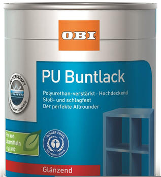 OBI 2in1 Buntlack Reinwei&szlig; gl&auml;nzend 125 ml