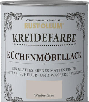 RUST-OLEUM Kreidefarbe K&uuml;chenm&ouml;bellack 750 ml Winter-Grau