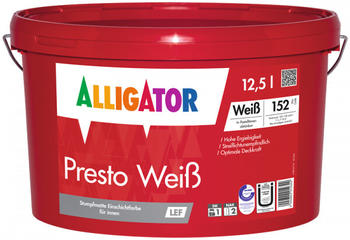 Alligator Presto Weiss LEF Innenfarbe 5l