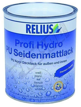 Relius Relius Hydro-PU Seidenmattlack weiß 0,75l