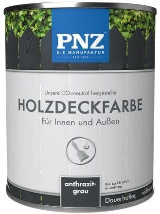 PNZ Holzdeckfarbe: anthrazitgrau - 2,5 Liter