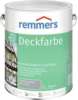 Remmers Deckfarbe fenstergrau 5l