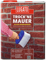 Lugato Trockne Mauer Silicon-Impr&auml;gnierung 10 Liter, Silikon,
