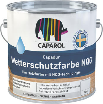 Caparol Capadur Wetterschutzfarbe NQG weiß 5l