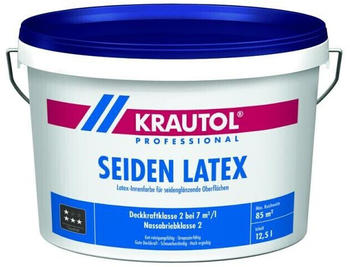 Krautol Krautol Seidenlatex Weiß 12,5 l