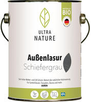 Ultra Nature 682958, ULTRA NATURE Au&szlig;en Lasur, Nat&uuml;rlich Bio, L&ouml;semittelfrei, 2,5