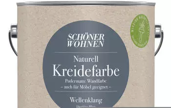 Schöner Wohnen Naturell Kreidefarbe Wellenklang Dunkles Blau 2,5l