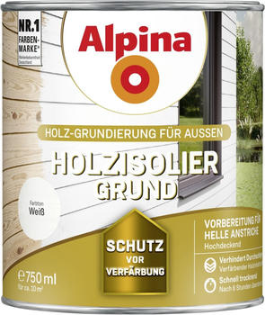Alpina Farben Holzisolier-Grund weiß 0,75l