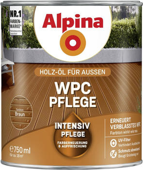 Alpina Farben WPC-Pflege braun 0,75l