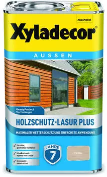 Xyladecor Holzschutz-Lasur Plus farblos 2,5l