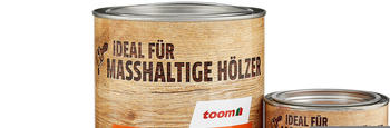 toom Fenster- und Türen-Lasur grau 2,5 l