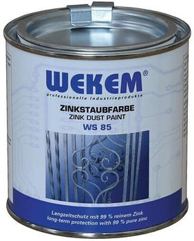 Wekem Zinkstaubfarbe WS85 dunkelgrau 375 ml