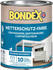 Bondex Wetterschutzfarbe für Fassaden, Gartenhäuser, Carports und mehr Achatgrau 0,75l