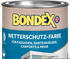 Bondex Wetterschutzfarbe für Fassaden, Gartenhäuser, Carports & mehr weiß 0,75l