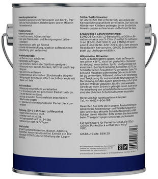 Plid Treppen und Parkettlack Glänzend 2,25l