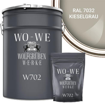 Wolfgruben WO-WE Bodenversiegelung 2K seidenglänzend Kieselgrau 10l