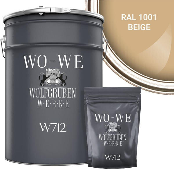 Wolfgruben WO-WE Fliesenlack 2K seidenglänzend Beige 2,5l