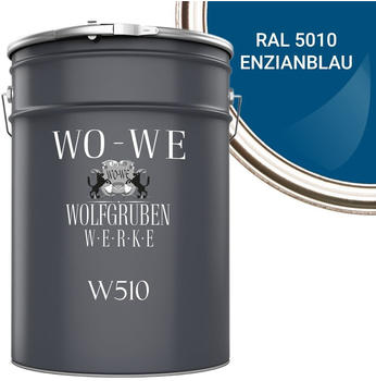 Wolfgruben WO-WE Dachfarbe Seidenglänzend, Enzianblau 20l