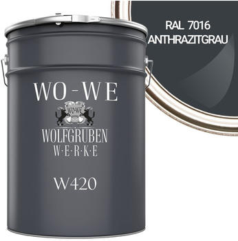 Wolfgruben WO-WE Holzlack Seidenglänzend Anthrazitgrau 2,5l