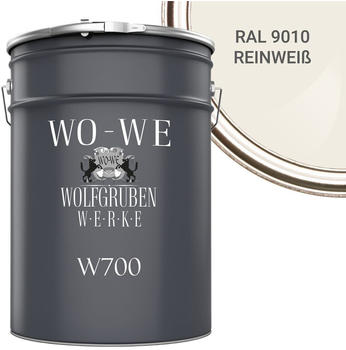 Wolfgruben WO-WE Bodenversiegelung seidenglänzend Reinweiss 5l