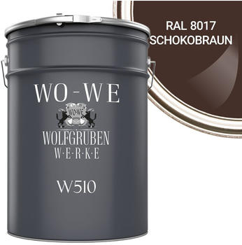 Wolfgruben WO-WE Dachfarbe seidenglänzend Schokoladenbraun 20l