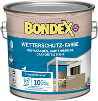 Bondex Wetterschutzfarbe 2,5 L Marehalm Holzschutzlasur