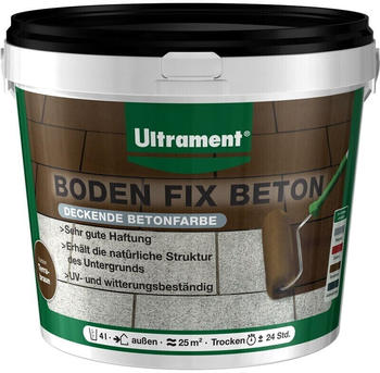 Ultrament Boden-Fix Beton braun