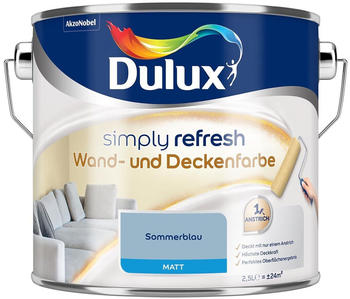 Dulux Simply Refresh 2,5 l, Sommerblau