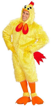 Widmann Chicken Hühner Küken Kostüm für Erwachsene gelb