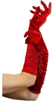 Smiffy's Verführerische rote Handschuhe 46cm rot
