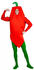 Widmann Hot Pepperoni Kostüm für Erwachsene rot