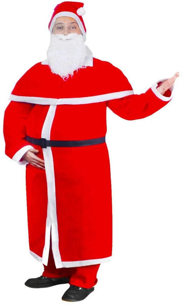 vidaXL Weihnachtskostüm rot/weiß