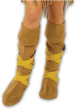 Widmann Indianer Boot Covers für Indianerin beige